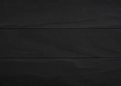 Malimetin hiilletty Accoya sisustuspaneeli. Väri: Musta.